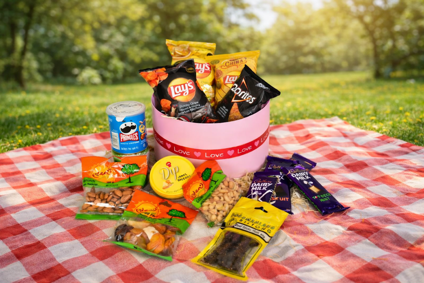 The Sunshine & Snacks Basket